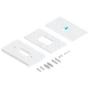 Ubiquiti Doorbell Lite Gang Box Mounting Plate White, белая монтажная пластина для видеодомофона UVC-Doorbell-Lite