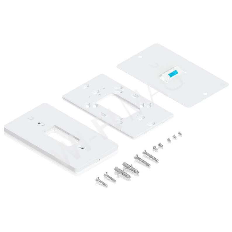 Ubiquiti Doorbell Lite Gang Box Mounting Plate White, белая монтажная пластина для видеодомофона UVC-Doorbell-Lite