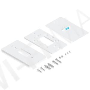 Ubiquiti Doorbell Lite Gang Box Mounting Plate White, белая монтажная пластина для видеодомофона UVC-Doorbell-Lite