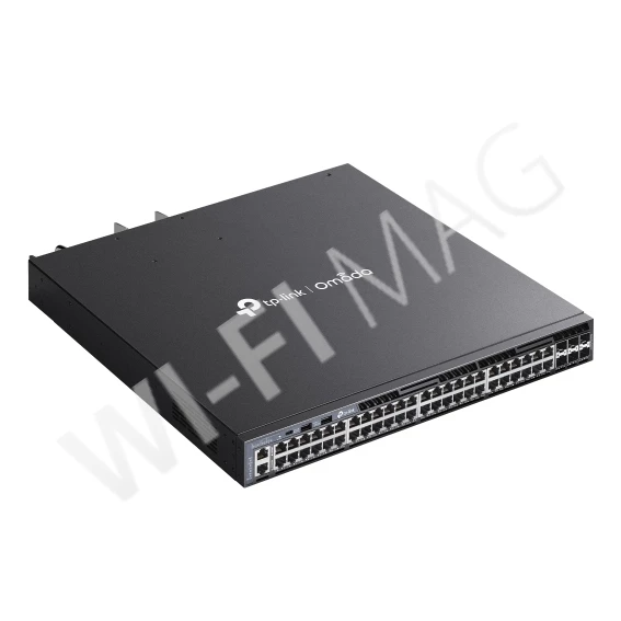 TP-Link SG6654XHP, 48-портов 1 Гбит/с PoE+ и 6 портов SFP+ стекируемый управляемый коммутатор Omada