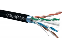 Кабельная продукция Кабель Solarix FTP outdoor Cat6, PE, 23AWG, 1m