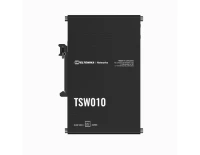 Teltonika TSW010 DIN rail switch, неуправляемый коммутатор (12-40 В переменного/9-30 В постоянного тока)