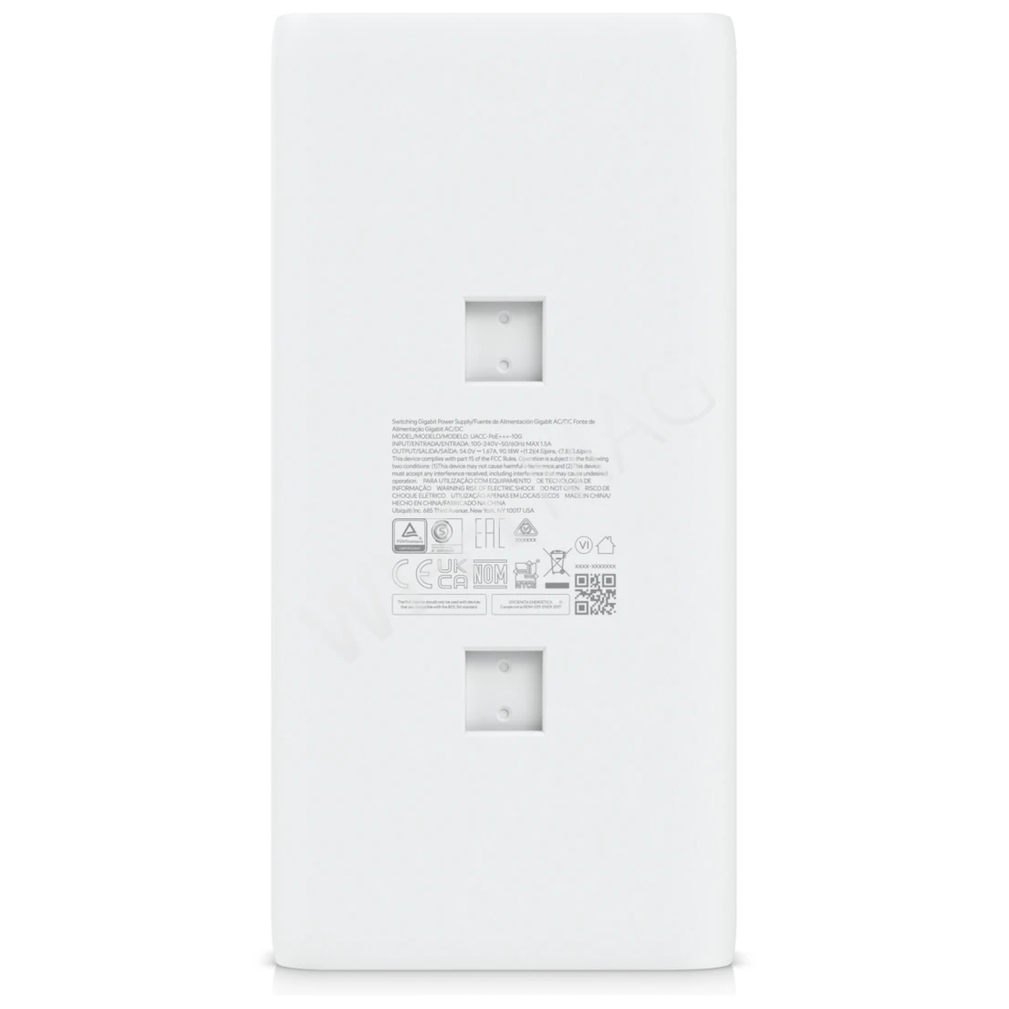 Ubiquiti 10G PoE+++ Adapter (90W) адаптер питания (90 Вт)