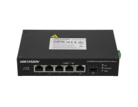 Неуправляемые коммутаторы с PoE Hikvision DS-3T0306HP-E/HS, неуправляемый коммутатор Hi-PoE