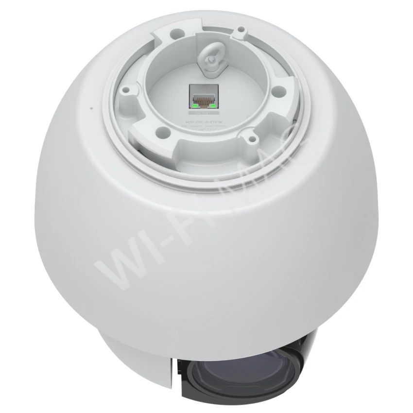 Ubiquiti UniFi AI PTZ Industrial Camera White, 8 Мп уличная PoE++ с 22-кратным зумом и ночным видением белая IP-видеокамера
