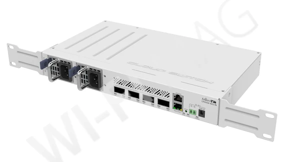Mikrotik Cloud Router Switch CRS504-4XQ-IN, коммутатор с функциями маршрутизатора