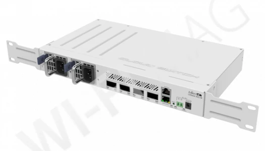 Mikrotik Cloud Router Switch CRS504-4XQ-IN, коммутатор с функциями маршрутизатора
