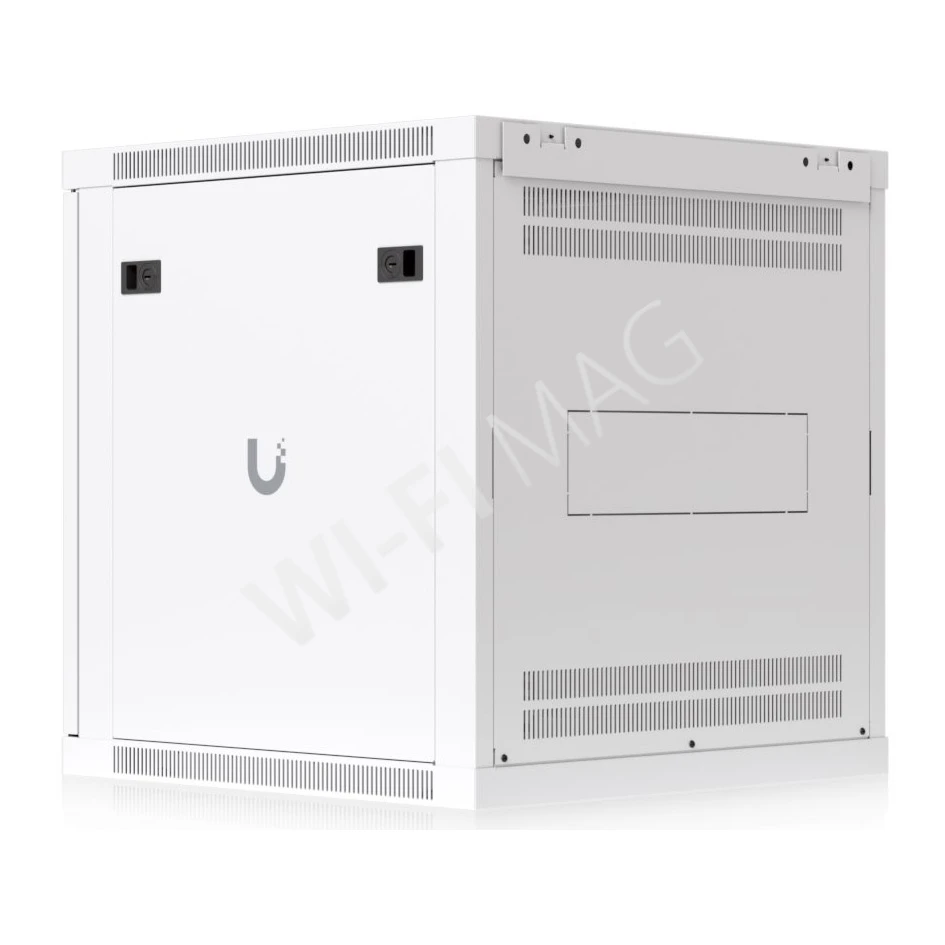 Ubiquiti 12U Rack Cabinet Glass Front Door (600 мм) стоечный шкаф 12U с 2-мя вентиляторами и стеклянной дверцей