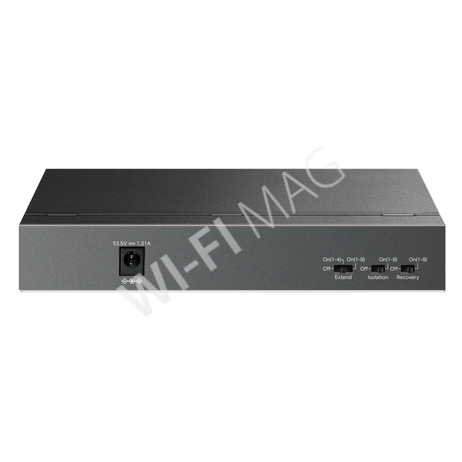 TP-Link LS109P, LiteWave 9-портовый 10/100 Мбит/с (8 PoE+) неуправляемый коммутатор
