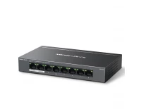 Неуправляемые коммутаторы с PoE Mercusys MS108GP, неуправляемый 8-портовый (1 Гбит/с) с 7-ю PoE+ коммутатор