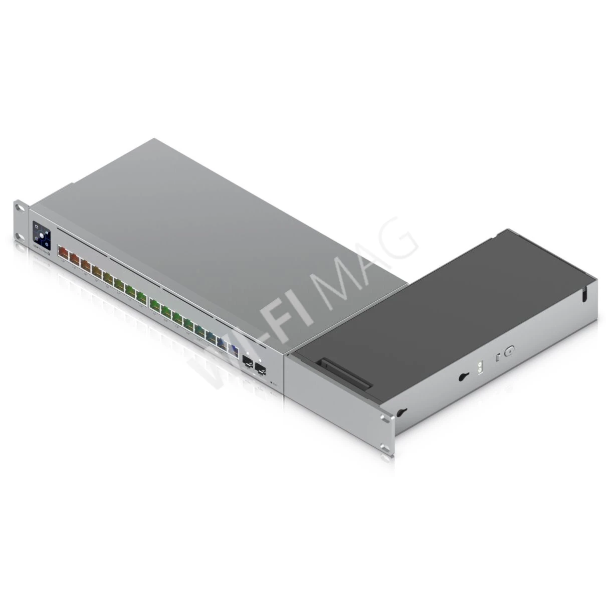 Ubiquiti UniFi Switch Pro Max 16 Rack Mount, комплект для монтажа в стойку коммутаторов Pro Max 16 высотой 1U