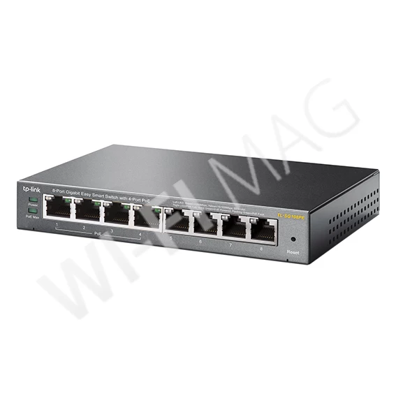 TP-Link TL-SG108PE, 8‑портовый коммутатор с 4 портами PoE
