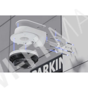 Ubiquiti AI Multi Sensor 4 Camera Arm Mount White, белый кронштейн для крепления на стену/угол/столб камер UVC-AI-MS-4