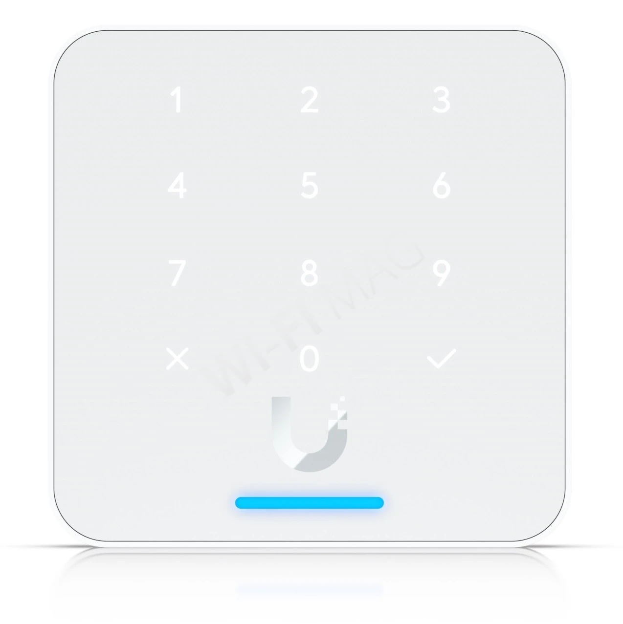 Ubiquiti UniFi Access G3 Reader Flex White, белый NFC/Bluetooth считыватель с клавиатурой и с Apple Touch Pass