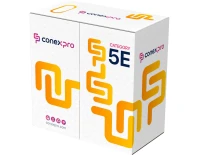 Кабельная продукция Кабель Conexpro FTP, CAT5e, PE, 24AWG, 6.3мм, 305м, черный