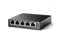 Управляемые коммутаторы с PoE TP-Link TL-SG105PE, 5‑портовый коммутатор с 4 портами PoE+