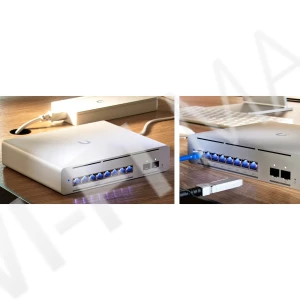 Ubiquiti UniFi Switch Pro XG 8 PoE (155 Вт) управляемый с 8 портами PoE++ Etherlighting коммутатор