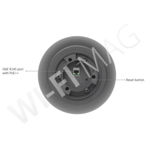 Ubiquiti UniFi AI PTZ Industrial Camera Black, 8 Мп уличная PoE++ с 22-кратным зумом и ночным видением черная IP-видеокамера