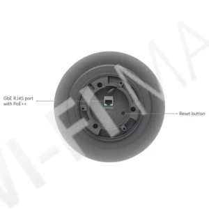 Ubiquiti UniFi AI PTZ Industrial Camera Black, 8 Мп уличная PoE++ с 22-кратным зумом и ночным видением черная IP-видеокамера
