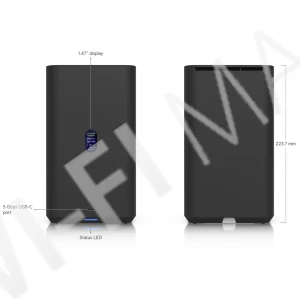 Ubiquiti UniFi Network Storage UNAS 2 Black, черное сетевое хранилище