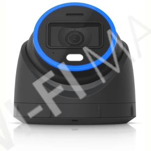 Ubiquiti UniFi Video Camera AI Turret Black, 8 Мп черная уличная PoE+ турельная со слотом для карты памяти IP-видеокамера