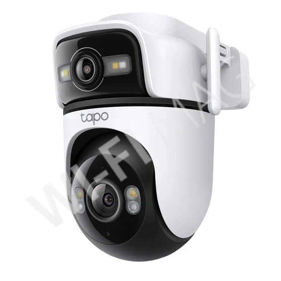 TP-Link Tapo C545D, 3Мп уличная 360° с цветным ночным видением и двумя объективами Wi-Fi 6