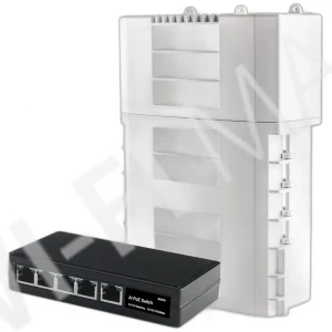 Conexpro GNT-6FP51G6, уличный с 5 портами 1 Гбит/с (4 PoE) неуправляемый коммутатор