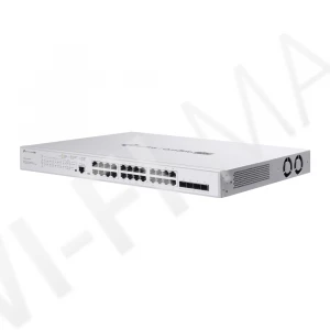 TP-Link S5500-24GP4XF, 4 SFP+ и 24 порта 1 Гбит/с PoE+ линейки Omada Pro управляемый коммутатор