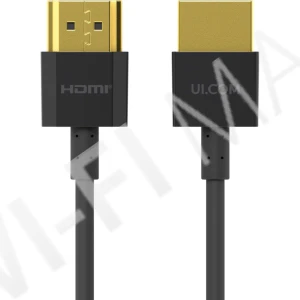 Ubiquiti Nano-Thin HDMI Cable (2 метра) тонкий HDMI-кабель стандарта 2.1b черный
