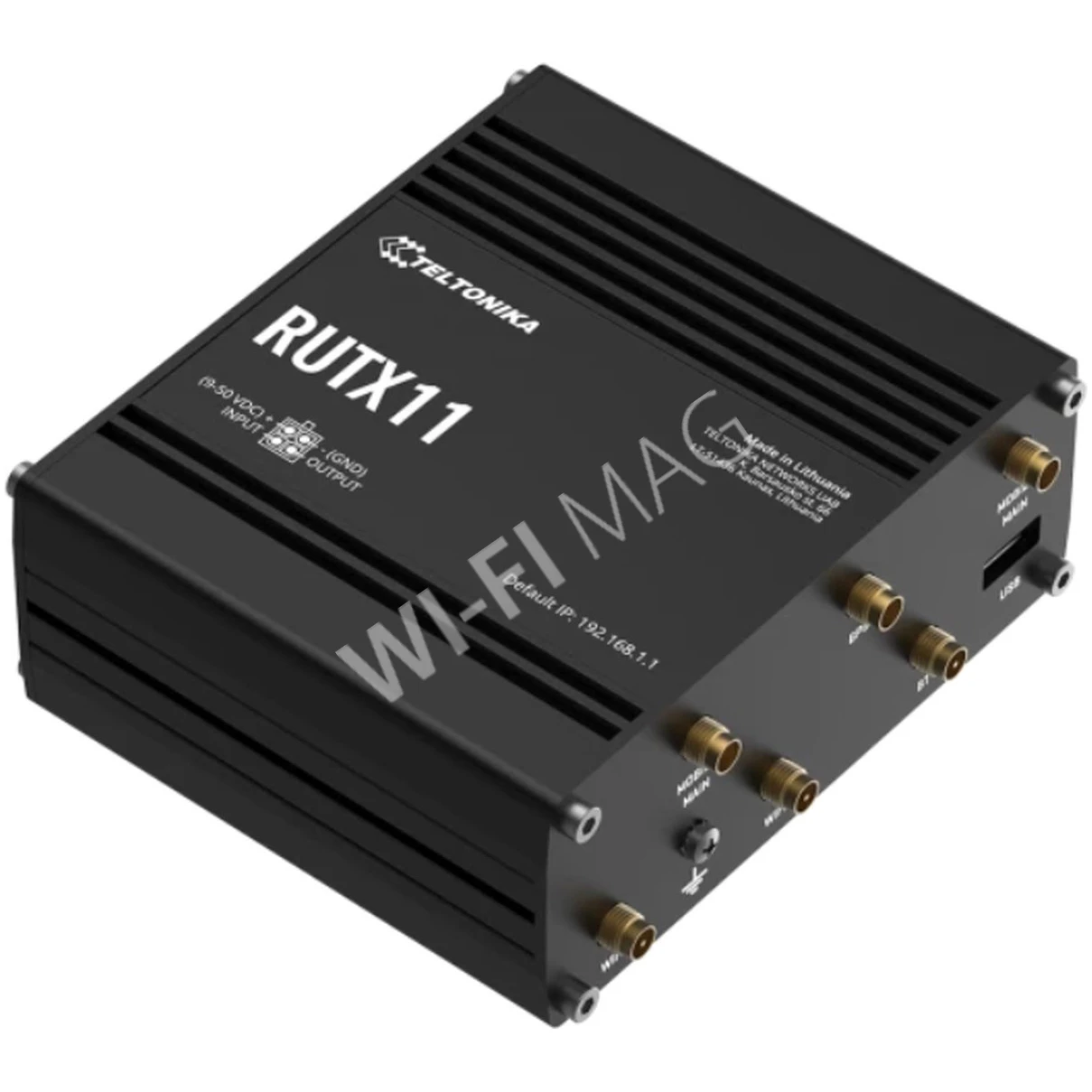 Teltonika RUTX11 WiFi LTE Cat6 Router, LTE Wi-Fi роутер с GPS и Bluetooth