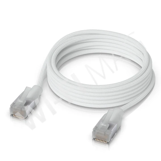 Ubiquiti UniFi Etherlighting Patch Cable (3 метра) патч-кабель Cat.6A, RJ45, белый