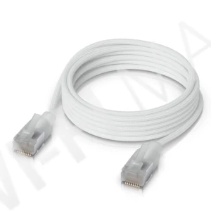Ubiquiti UniFi Etherlighting Patch Cable (3 метра) патч-кабель Cat.6A, RJ45, белый