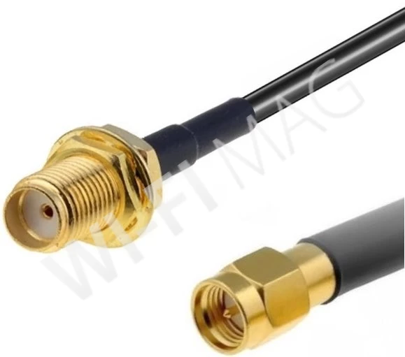 Кабель SMA Female/SMA Male RF240, 3 м