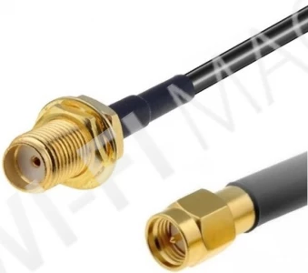 Кабель SMA Female/SMA Male RF240, 3 м