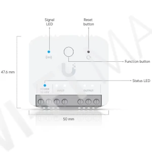 Ubiquiti UniFi Protect SuperLink Relay, реле для управления и интеграции устройств/датчиков сторонних производителей