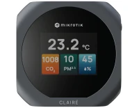 Mikrotik CLAIRÉ PM2.5+PM10 (IAQM-THC2PV-G) датчик/монитор качества воздуха серый