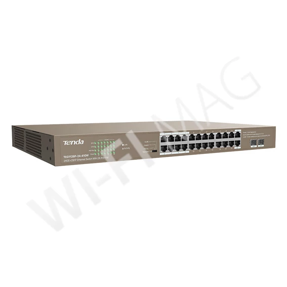 Tenda TEG1126P-24-410W неуправляемый коммутатор с PoE
