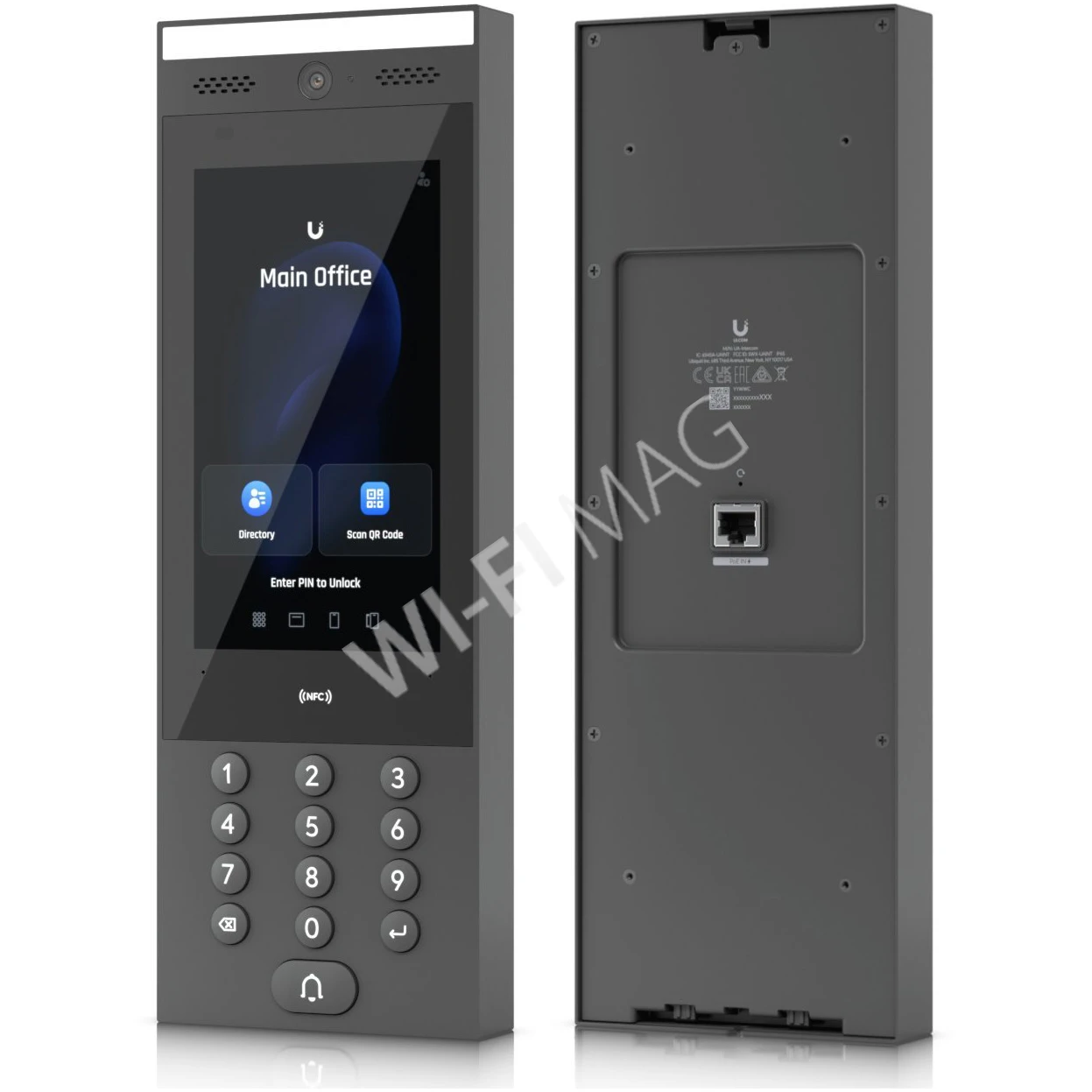 Ubiquiti UniFi Access G3 Gate Starter Kit, комлект устройств для управления воротами или шлагбаумом
