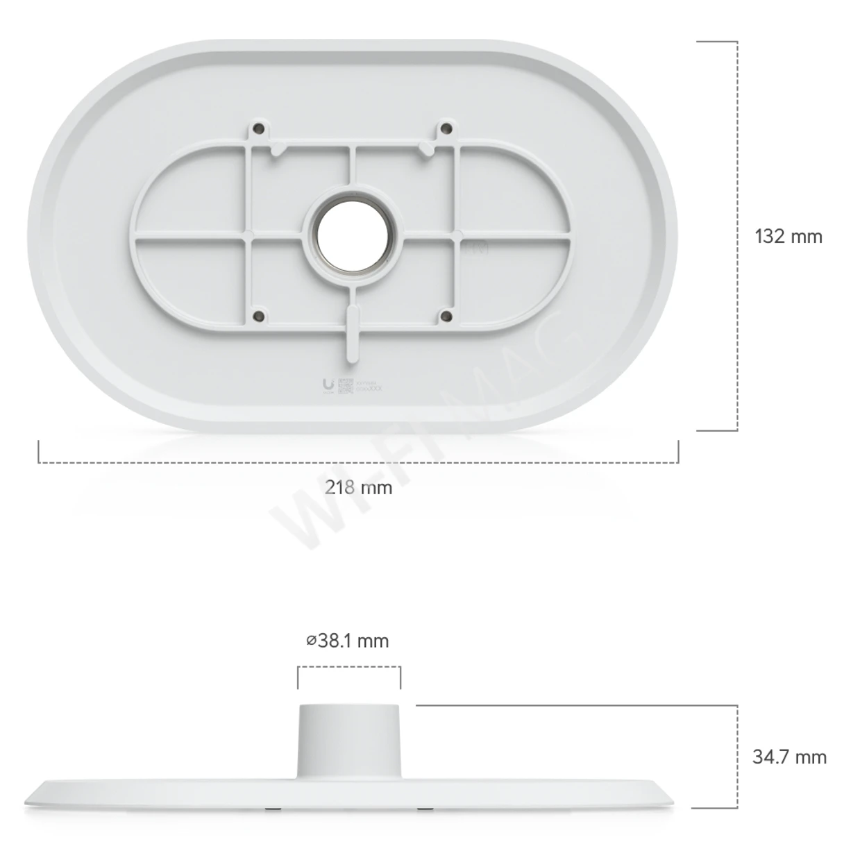 Ubiquiti AI Multi Sensor 2 Camera Pendant Mount, подвесное крепление для камеры UVC-AI-MS-2