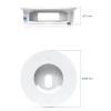 Ubiquiti UniFi G6 Dome Camera Flush Mount White, белое крепление для скрытого монтажа камер UVC-G6-Dome/Pro-Dome в потолок/стену