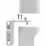Ubiquiti Flex Professional Mount, кронштейн для размещения на стене камер UVC-G3-Flex и UVC-G5-Flex