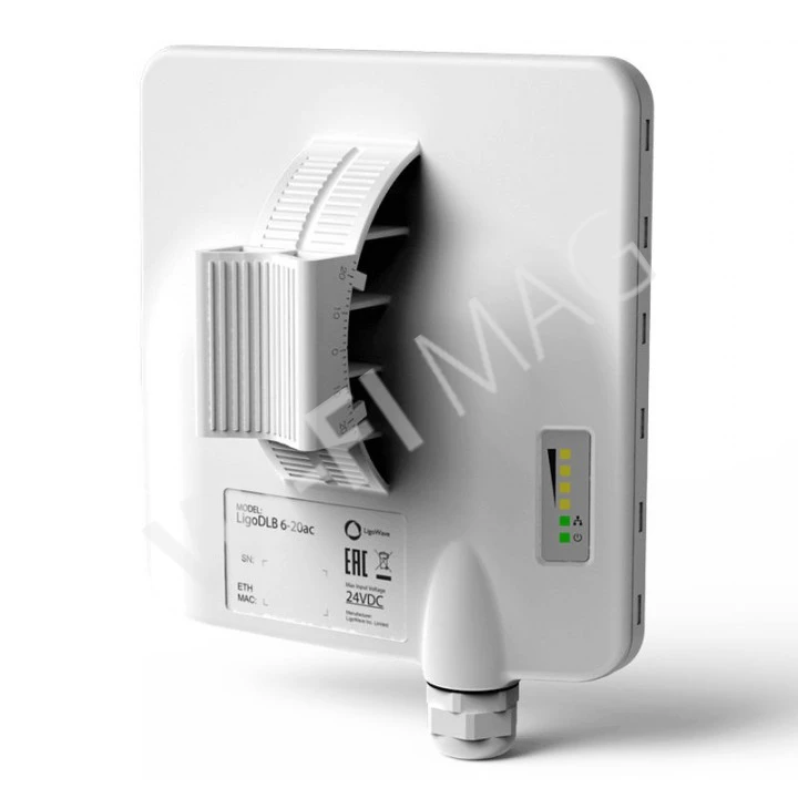LigoWave Ligo DLB 6-20ac, уличная антенна панельная активная 6 ГГц
