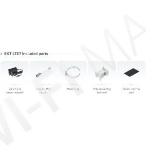 Mikrotik RouterBOARD SXT LTE7 kit (SXTR&R11e-LTE7) антенна панельная активная