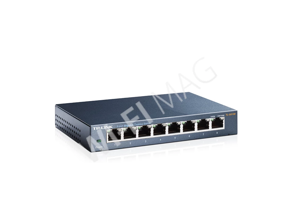 TP-Link TL-SG108 8-портовый гигабитный настольный коммутатор