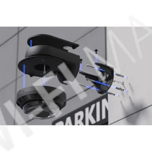 Ubiquiti AI Multi Sensor 4 Camera Arm Mount Black, черный кронштейн для крепления на стену/угол/столб камер UVC-AI-MS-4