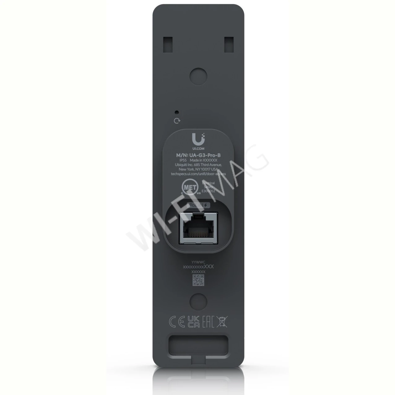 Ubiquiti UniFi Access G3 Reader Professional Black, черный видеодомофон с NFC/Bluetooth считывателем и с Apple Touch Pass