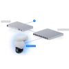 Ubiquiti UniFi AI PTZ Precision Camera White, 8 Мп уличная PoE++ с 31-кратным зумом и технологией LiDAR белая IP-видеокамера