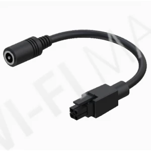 Teltonika 4-PIN TO BARREL SOCKET ADAPTER (PR2PD01B), переходник для кабеля питания (длина 10 см)