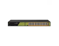 Неуправляемые коммутаторы с PoE Conexpro GNT-P1026G6, с 24 PoE (1 Гбит/с) и 2 SFP портами неуправляемый коммутатор