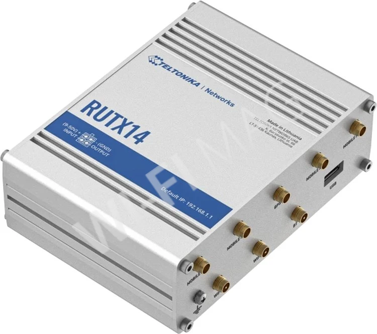 Teltonika RUTX14 WiFi LTE Cat12 Router, электронное устройство